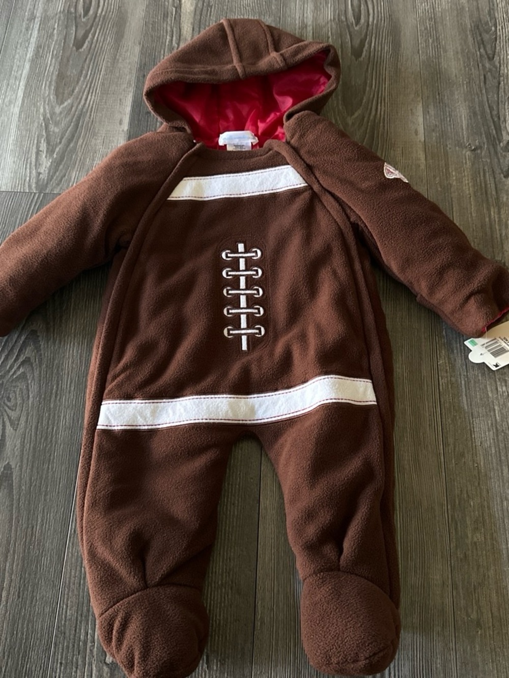 Small Wonders Football Jumpsuit 6-9 months